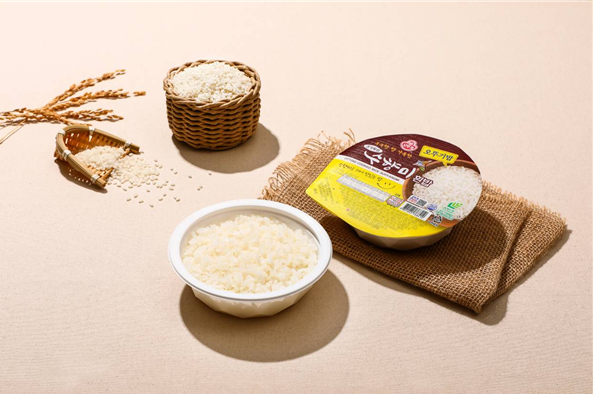 화성 쌀 수향미로 만든 즉석밥이 출시됐다.